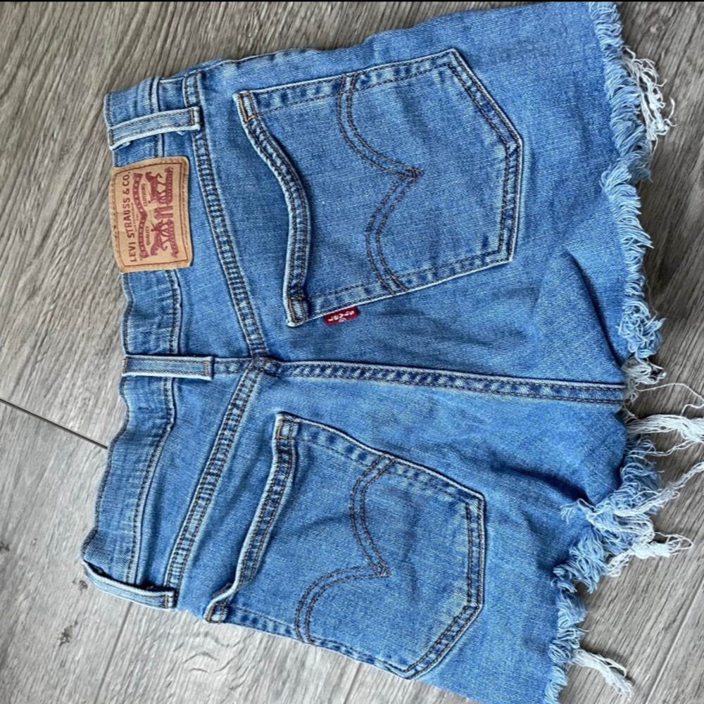 Levis denim shorts
